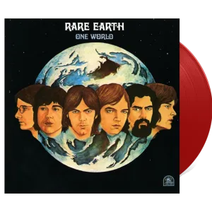 Rare Earth - One World (Ruby Red Translucent Vinyl) - BTRC ROTM