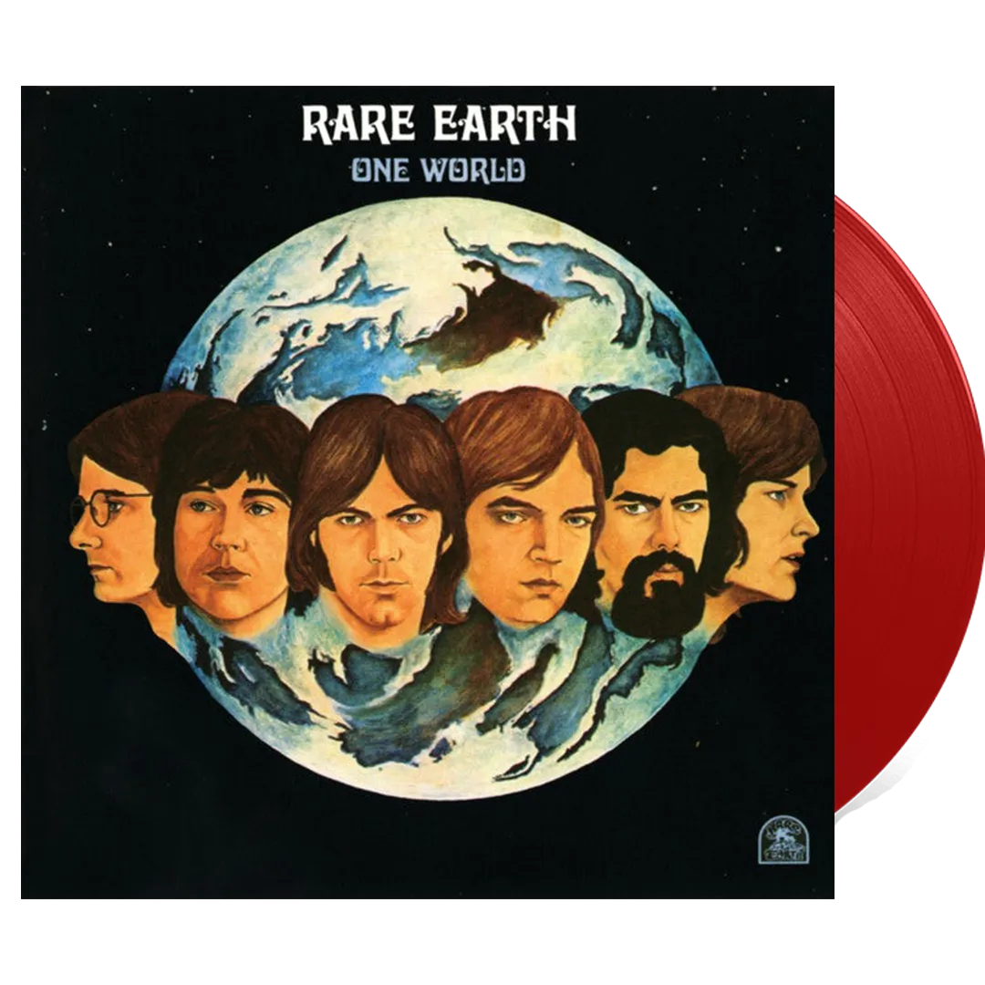 Rare Earth - One World (Ruby Red Translucent Vinyl) - BTRC ROTM