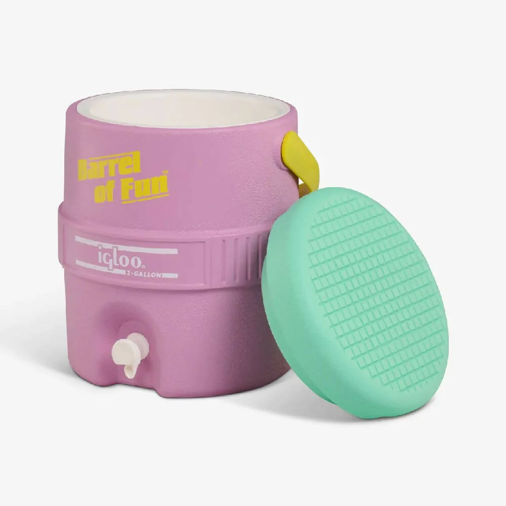 Retro Barrel of Fun 2 Gallon Jug