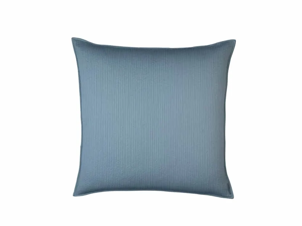 Retro Euro Pillow Blue S&S 26X26