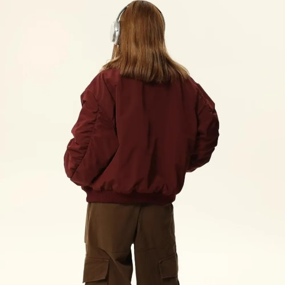 Retro Sherpa Lapel Cropped Coat
