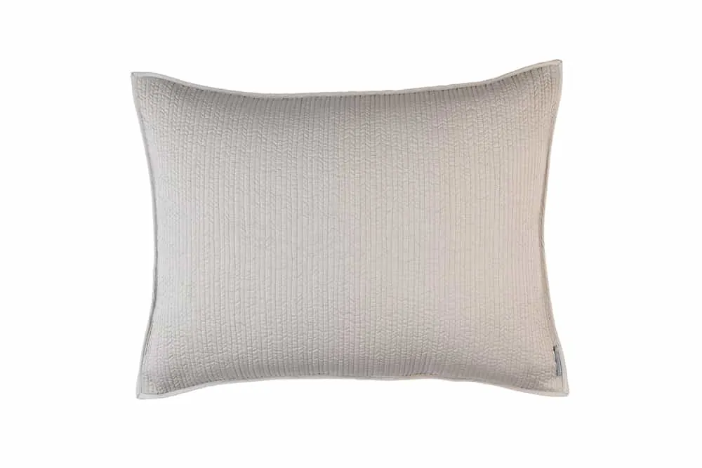 Retro Std Sham Taupe S&S 20X26