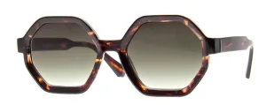 Romanov - Sunglasses: BROWN STRIPE