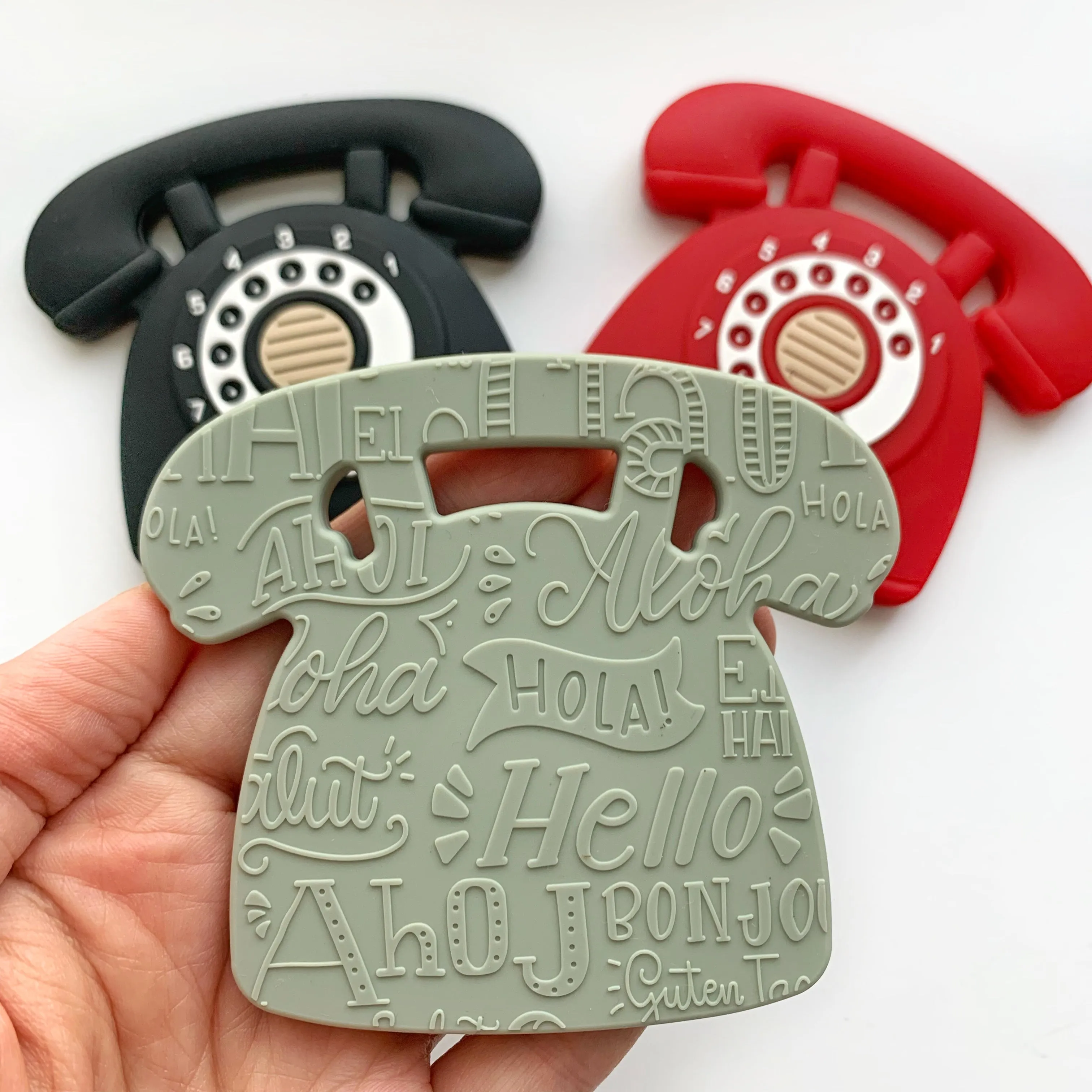 Rotary Dial Phone Sensory Pendant