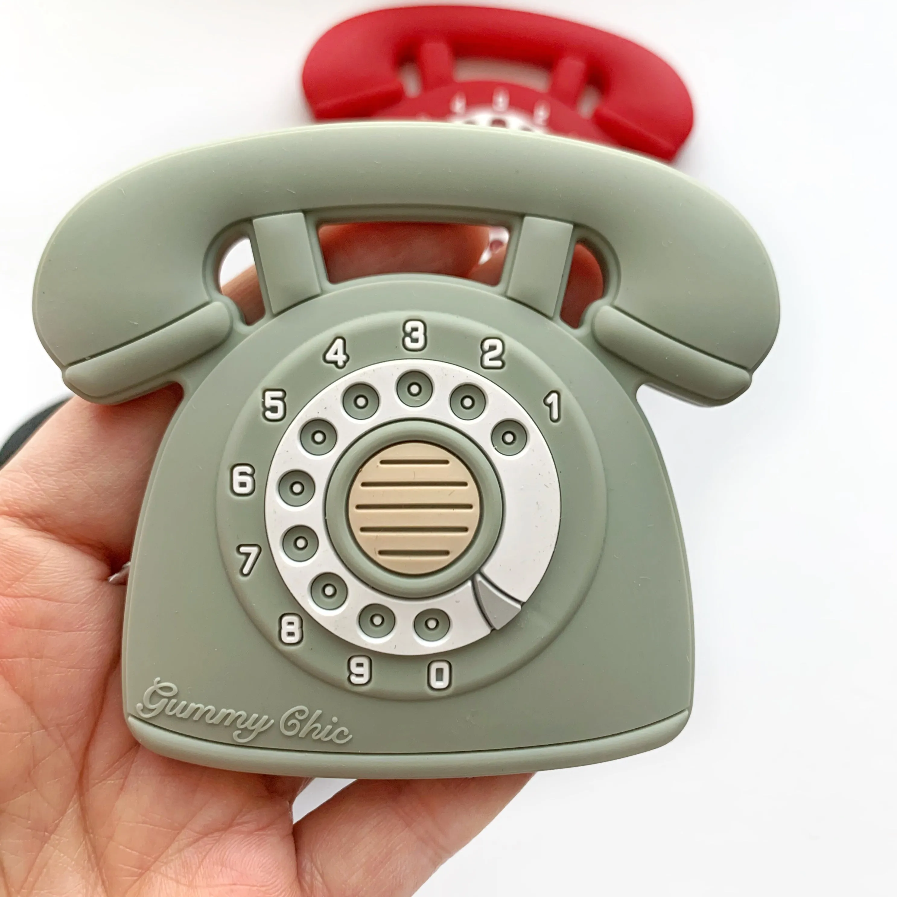 Rotary Dial Phone Sensory Pendant