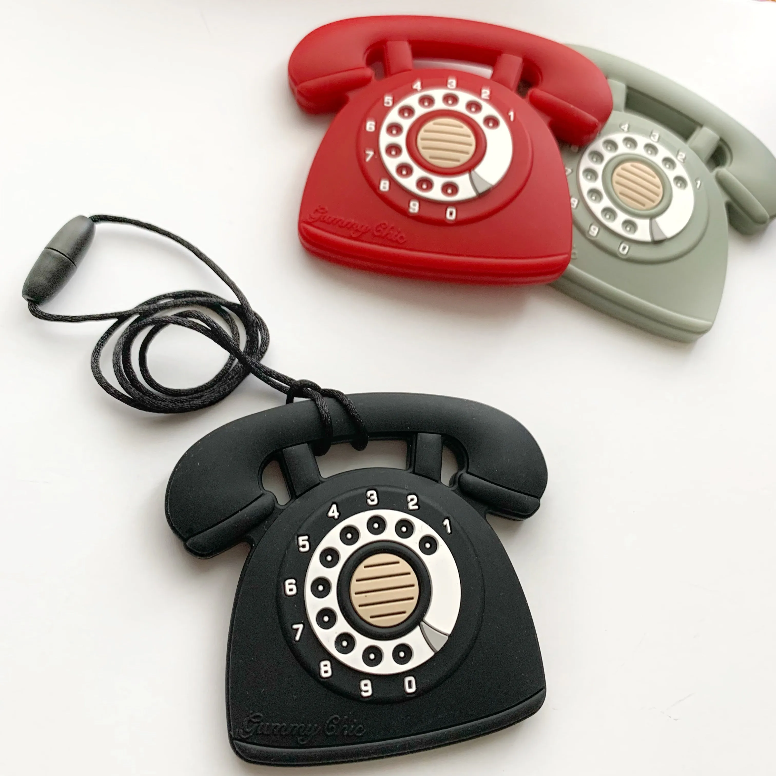 Rotary Dial Phone Sensory Pendant