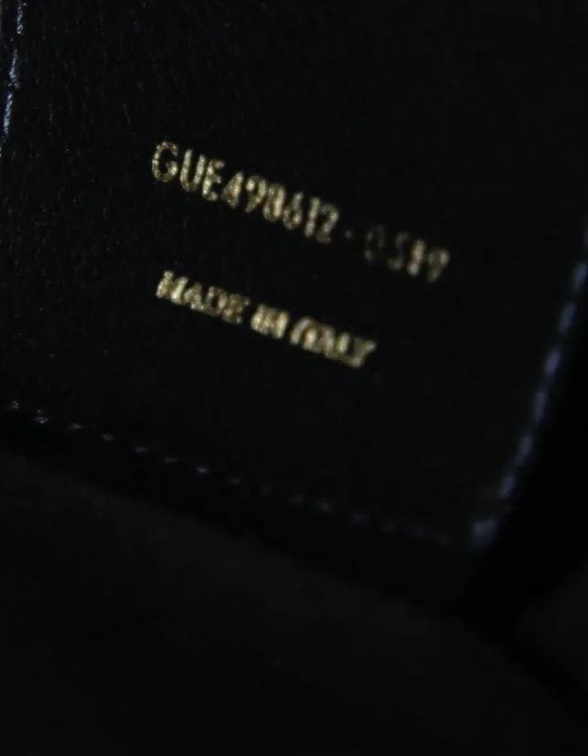 Saint Laurent Black Calfskin Toy Shopping Tote