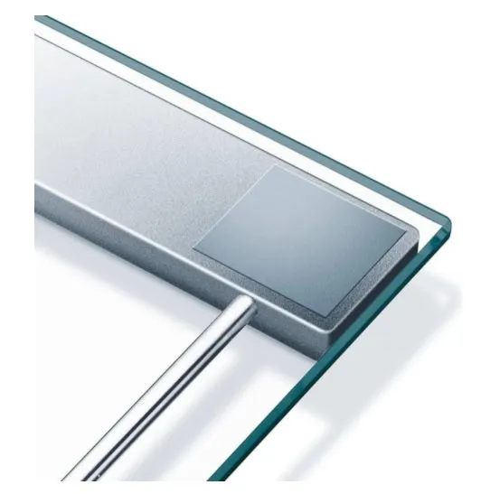 Sanitas Digital Glass Bathroom Scale- Simple Tap On/ User- Friendly Display