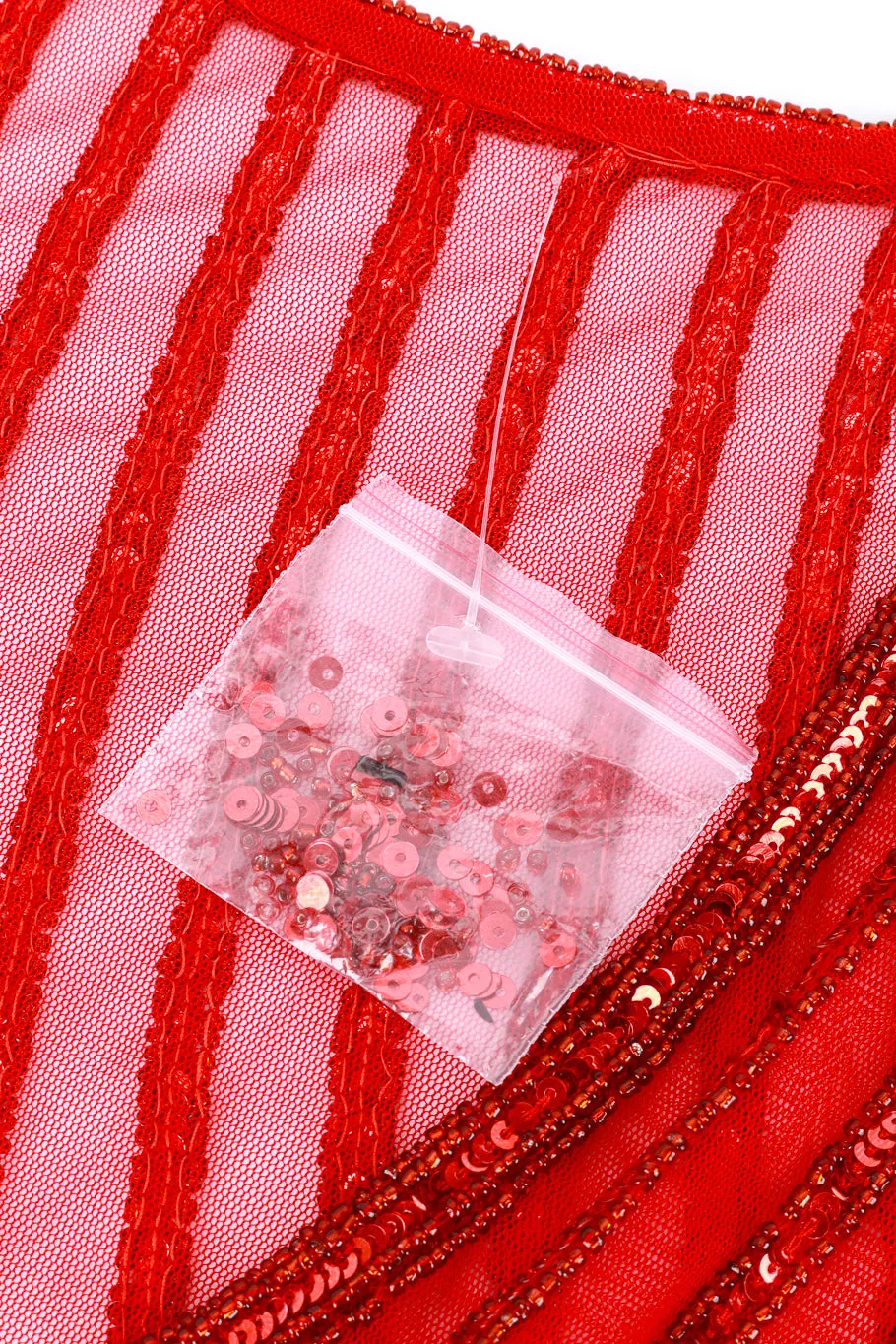 Scarlet Sequin Fringe Flapper Dress