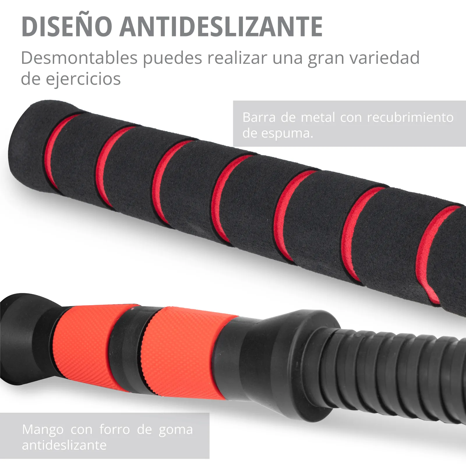 Set Mancuernas Altera Barra Ajustable 20kg Pesa Rusa Discos