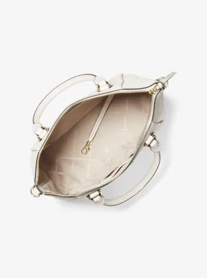 Sienna Medium Pebbled Leather Satchel