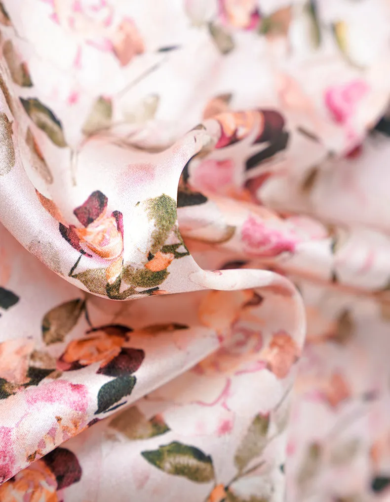 Silk Modification Qipao Cheongsam