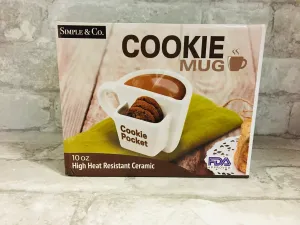 Simple & Co Volar Ideas 10oz Cookie Pocket Mug