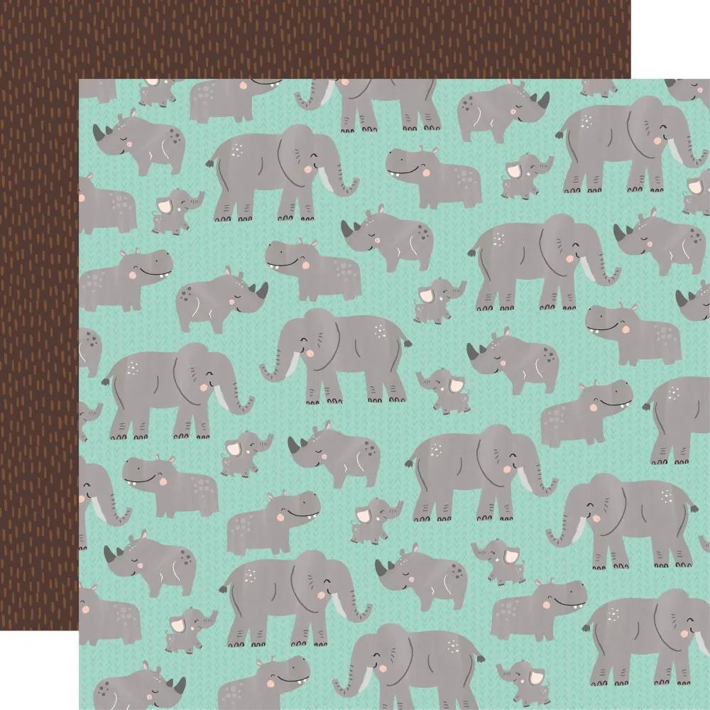 Simple Stories 12x12 [Collection ] - Into The Wild - Be Brave