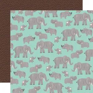 Simple Stories 12x12 [Collection ] - Into The Wild - Be Brave