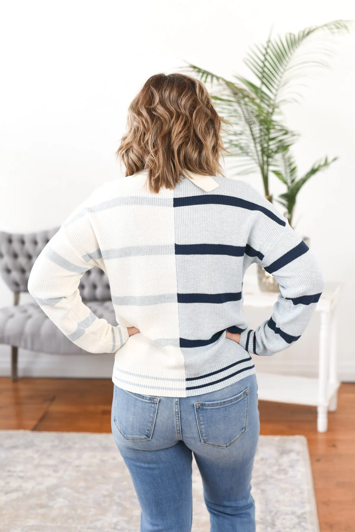 Skye Color Block Sweater