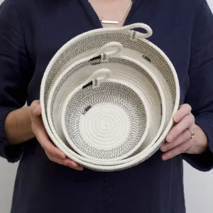 Small Color Block Basket