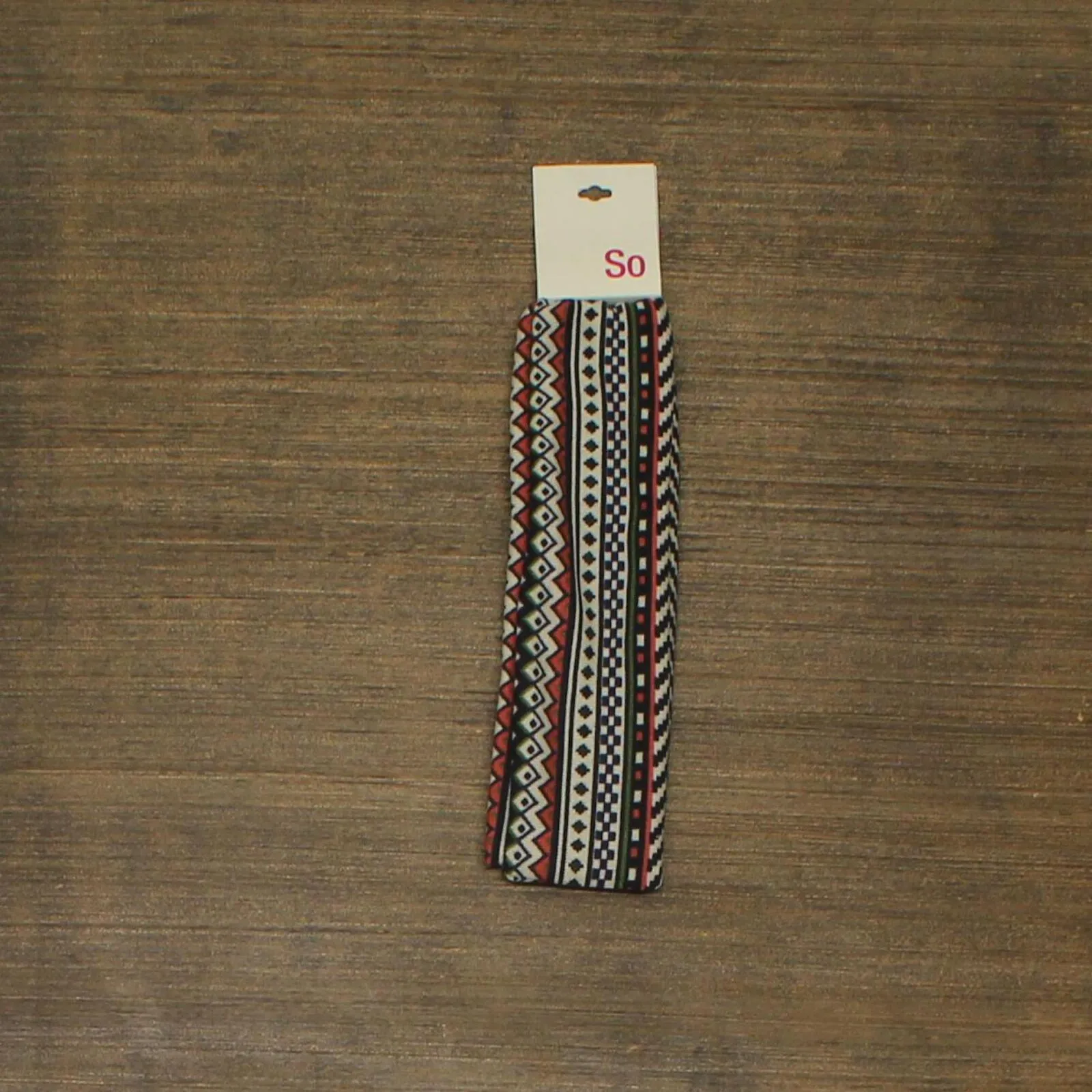 So Women's Geometric Printed Headwrap 1901857 Multicolor One Size