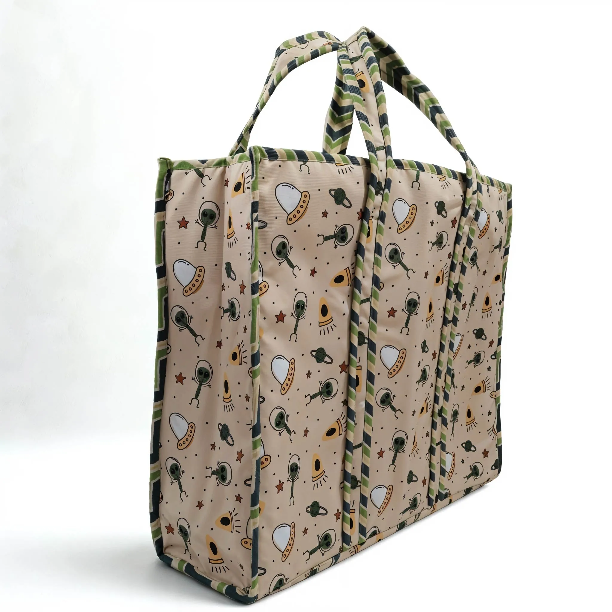 SPACE INVADERS PRINT Everyday Tote