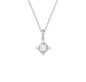 Sparkle 0.28ctw Lab Grown Diamond Pendant <br>  P-00600WHT