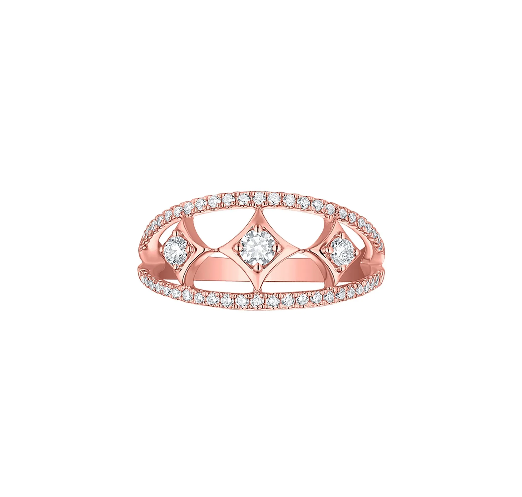Sparkle 0.53ctw Lab Grown Diamond Ring <br> R-00606WHT