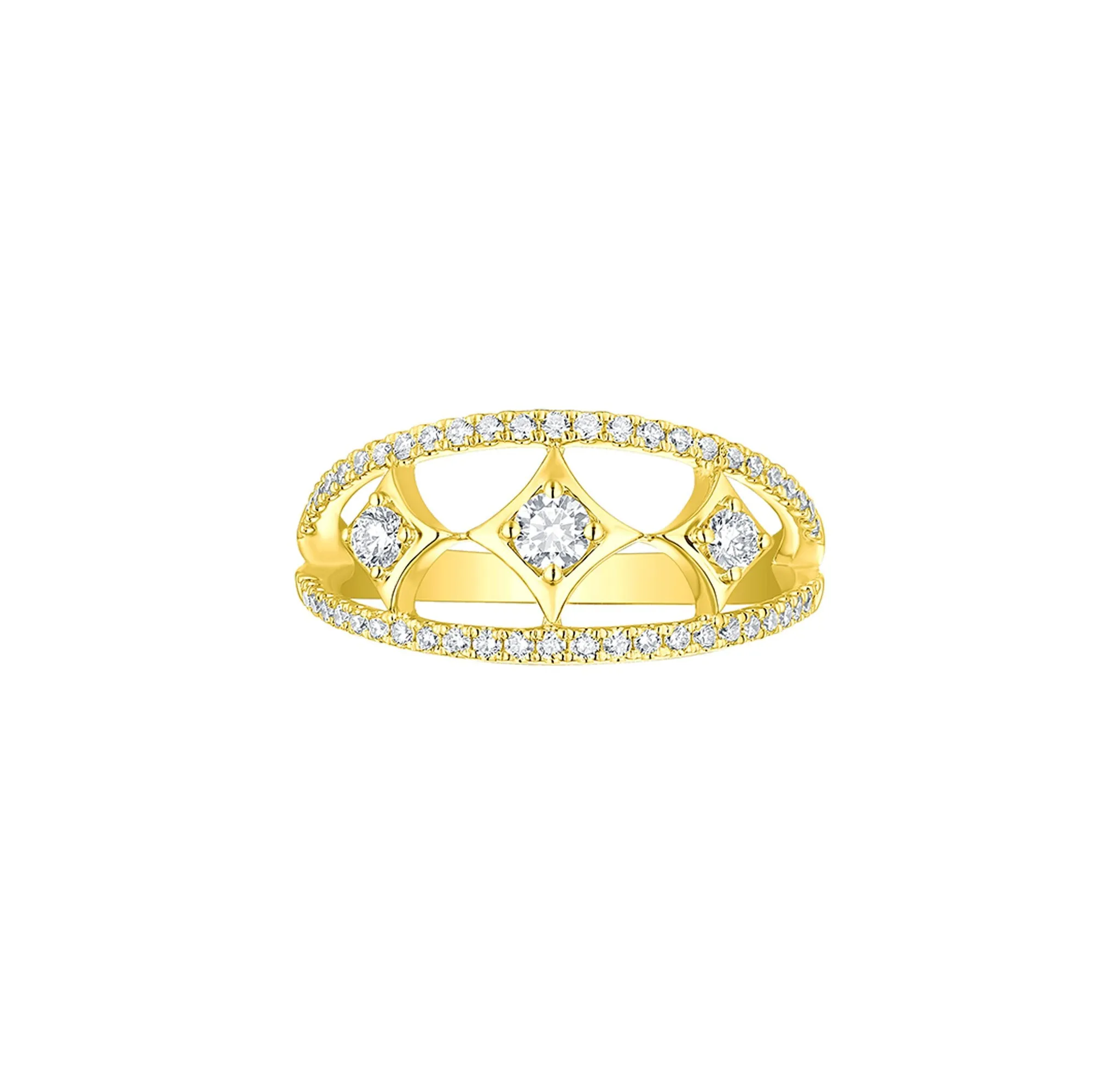 Sparkle 0.53ctw Lab Grown Diamond Ring <br> R-00606WHT