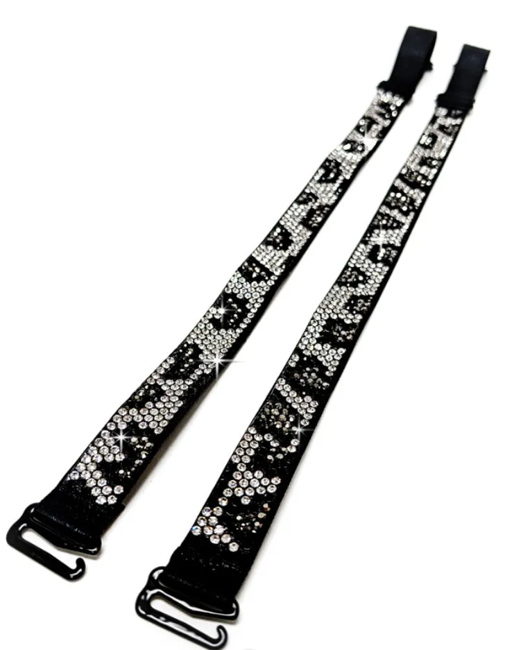 Sparkle bra straps