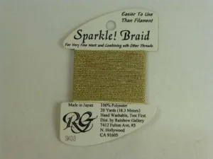 Sparkle! Braid SK 03 Lite Gold