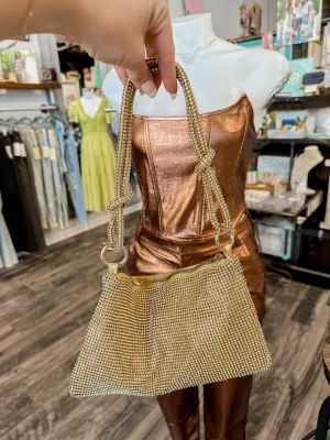 Sparkle Clutch - Gold