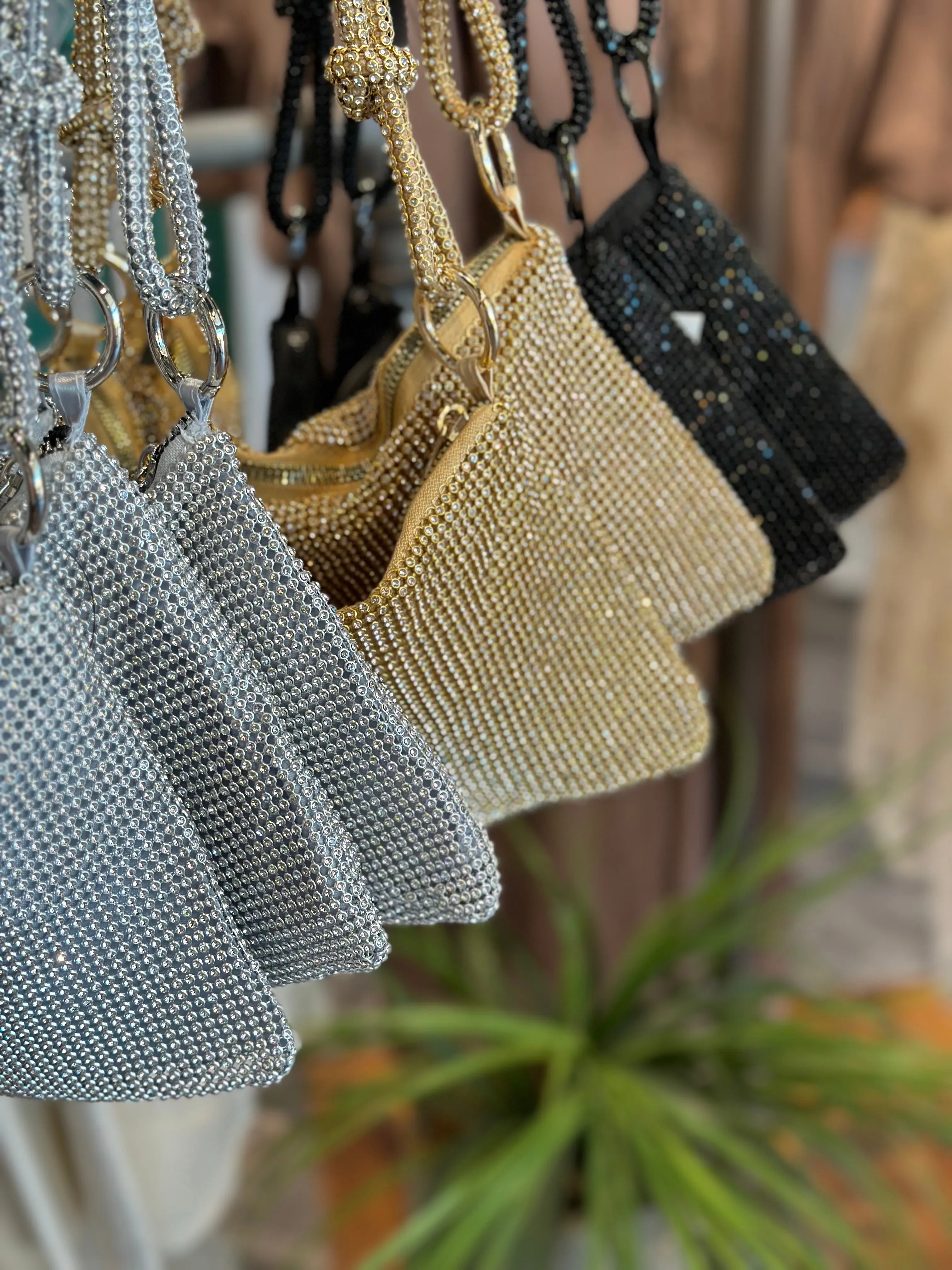 Sparkle Clutch - Gold