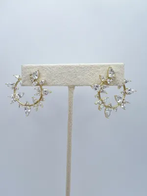 Sparkle CZ Hoop