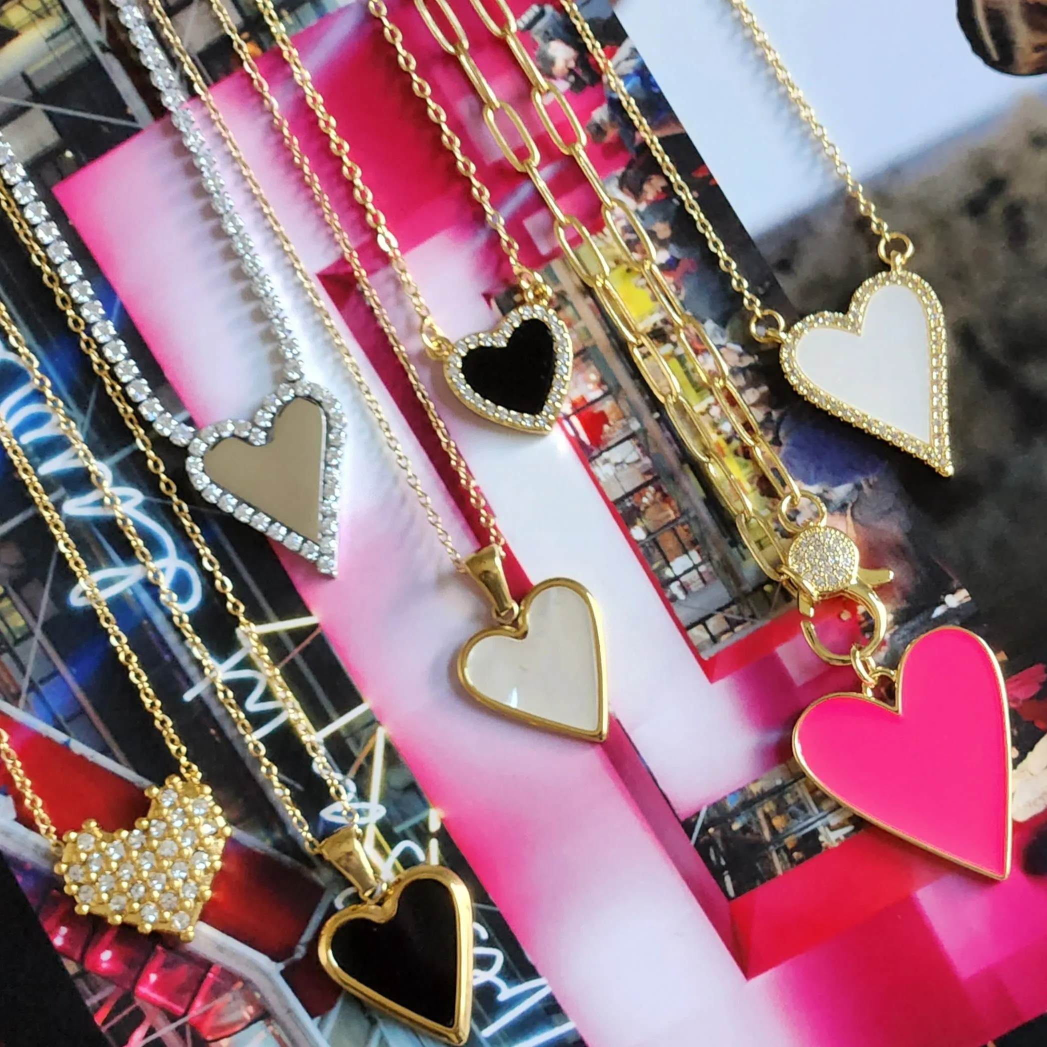 Sparkle Heart Necklace