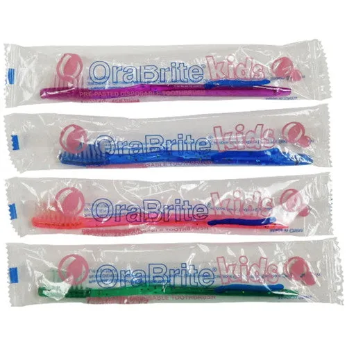 Sparkle Kids Pre-Pasted Disposable Toothbrush, Stage 2