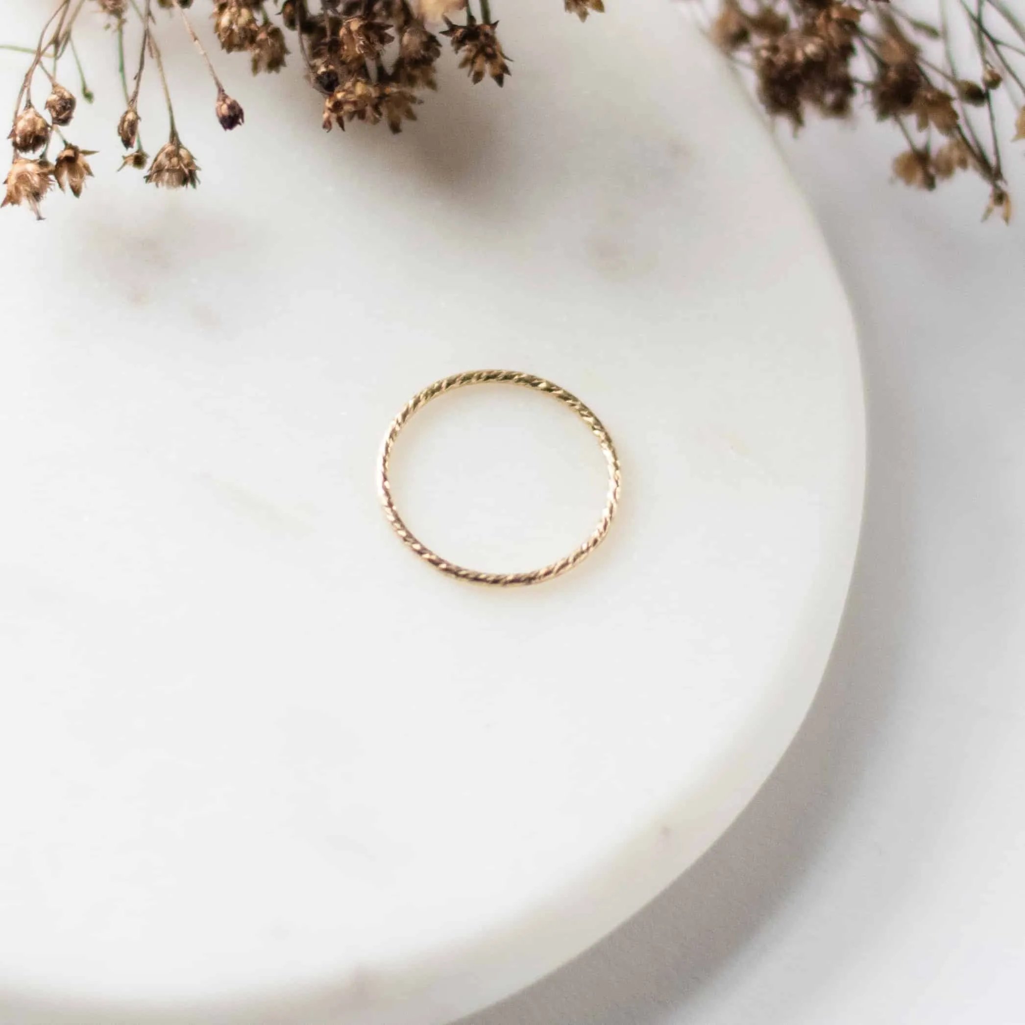 Sparkle Stacking Ring