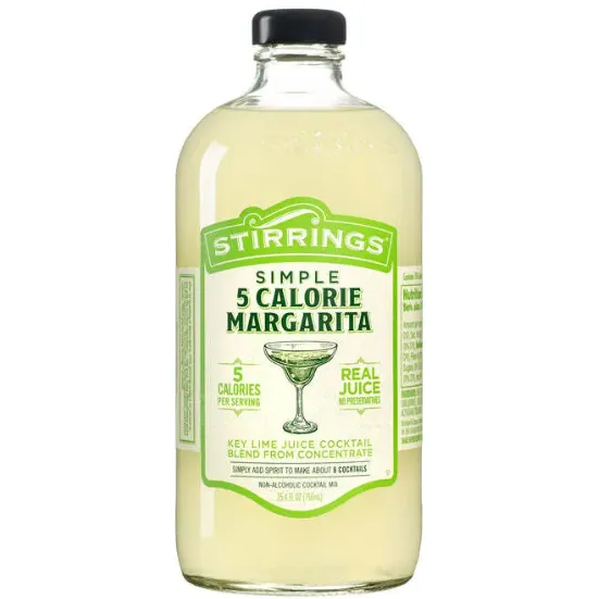 Stirrings Simple 5 Calorie Margarita Key Lime 750 ml