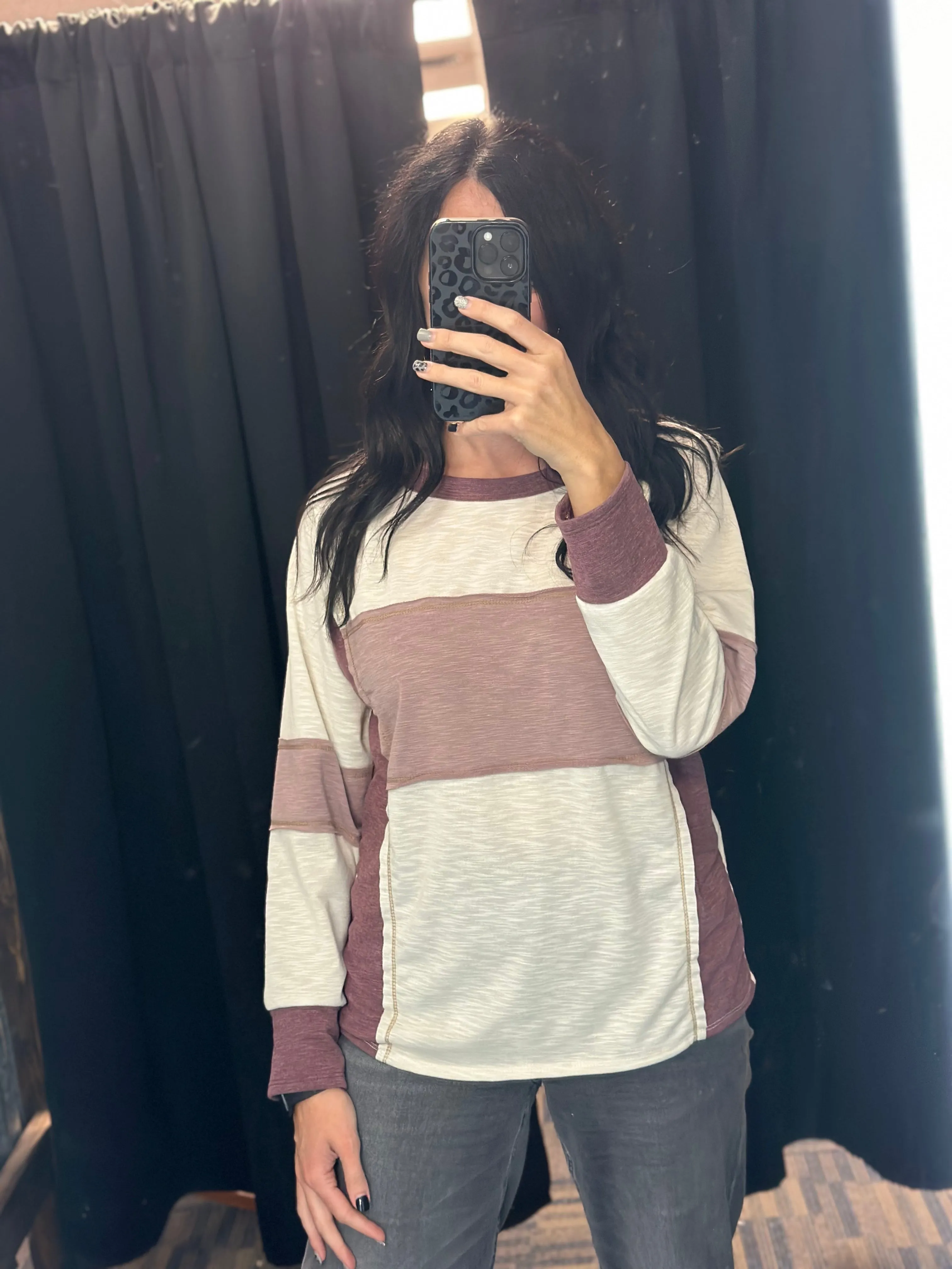 The Right Combination Long Sleeve Top