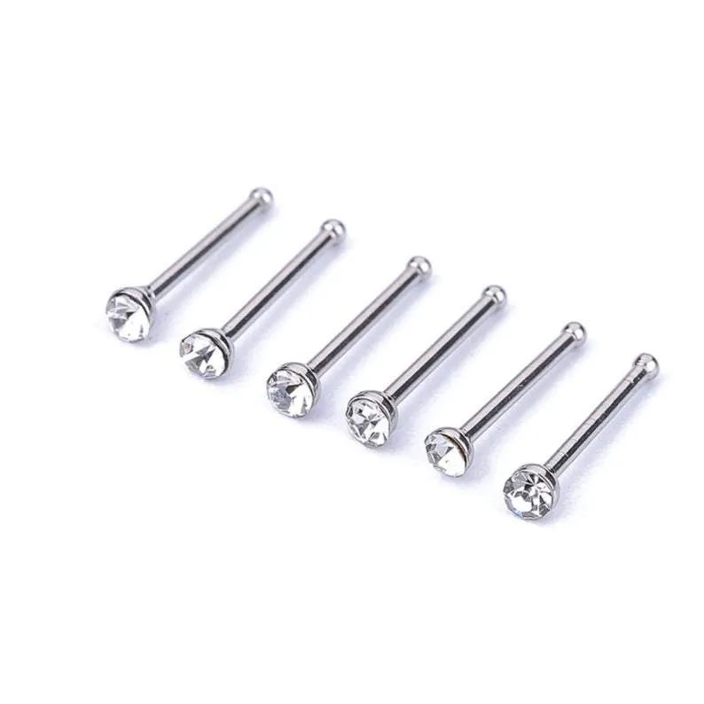 Tiny Solitaire Crystal Stud Earrings (Set of 3)