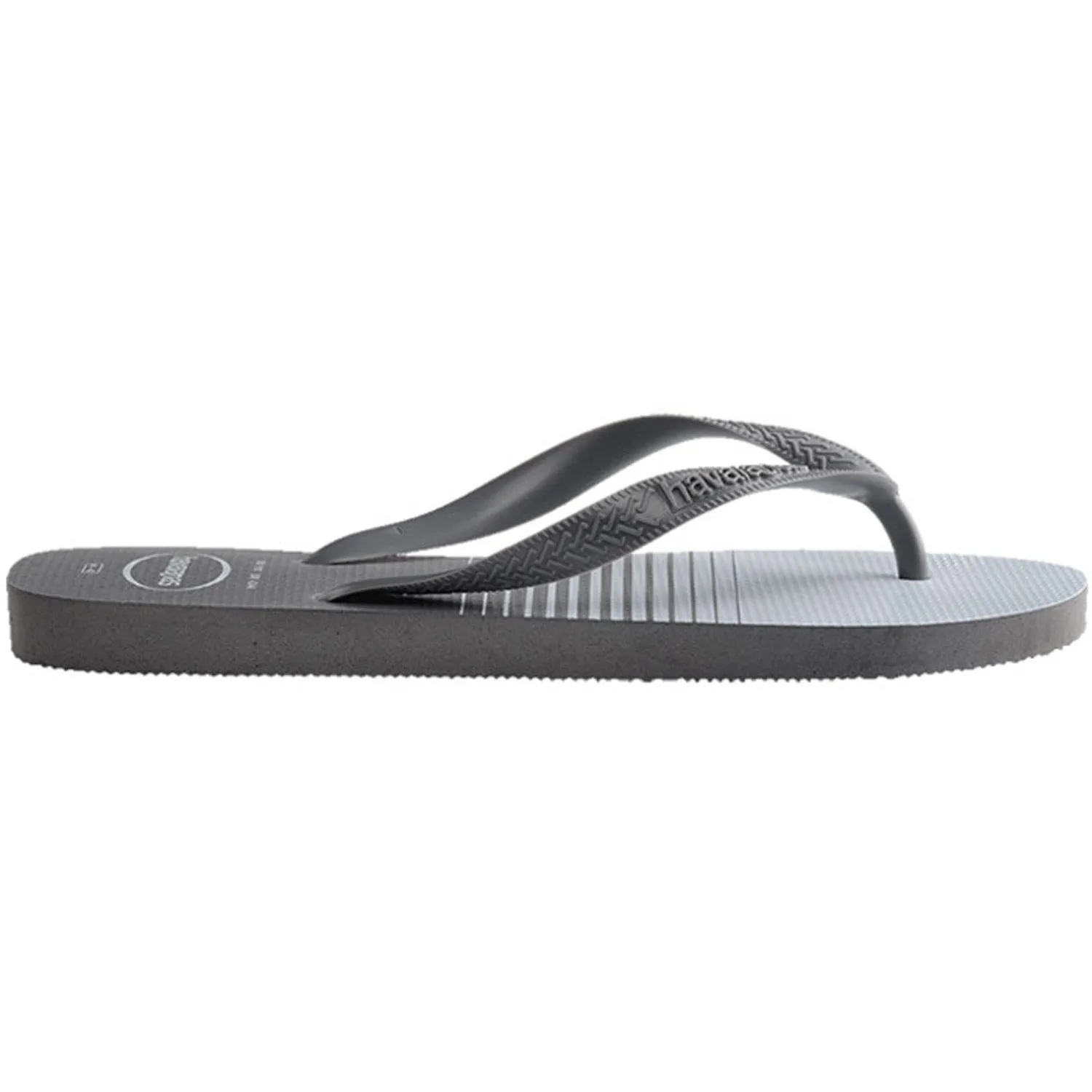 Top Basic Thongs Steel Grey