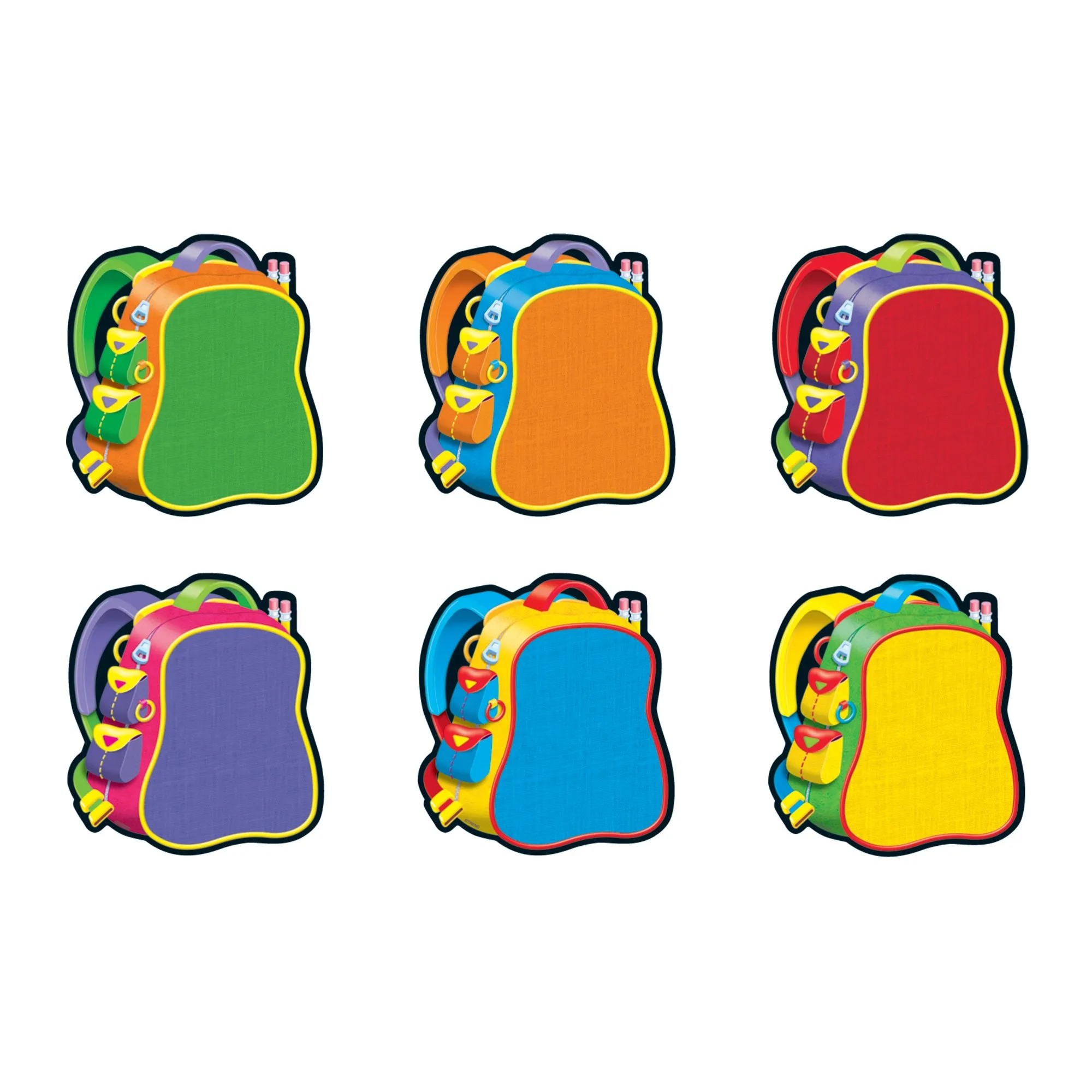 Trend Enterprises Bright Backpacks Classic Accents® Variety Pack