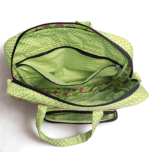 Tropical Bliss Print Baby Diaper Bag