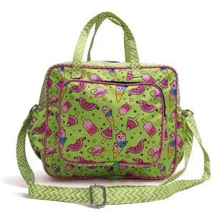 Tropical Bliss Print Baby Diaper Bag
