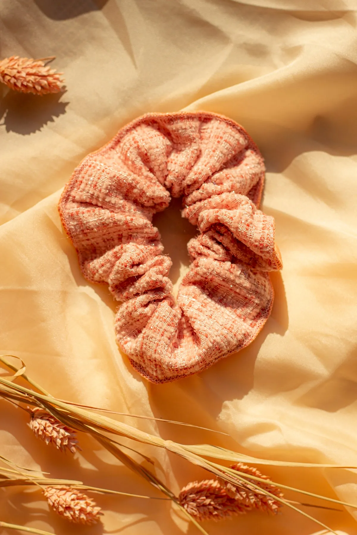 Tweed Scrunchie