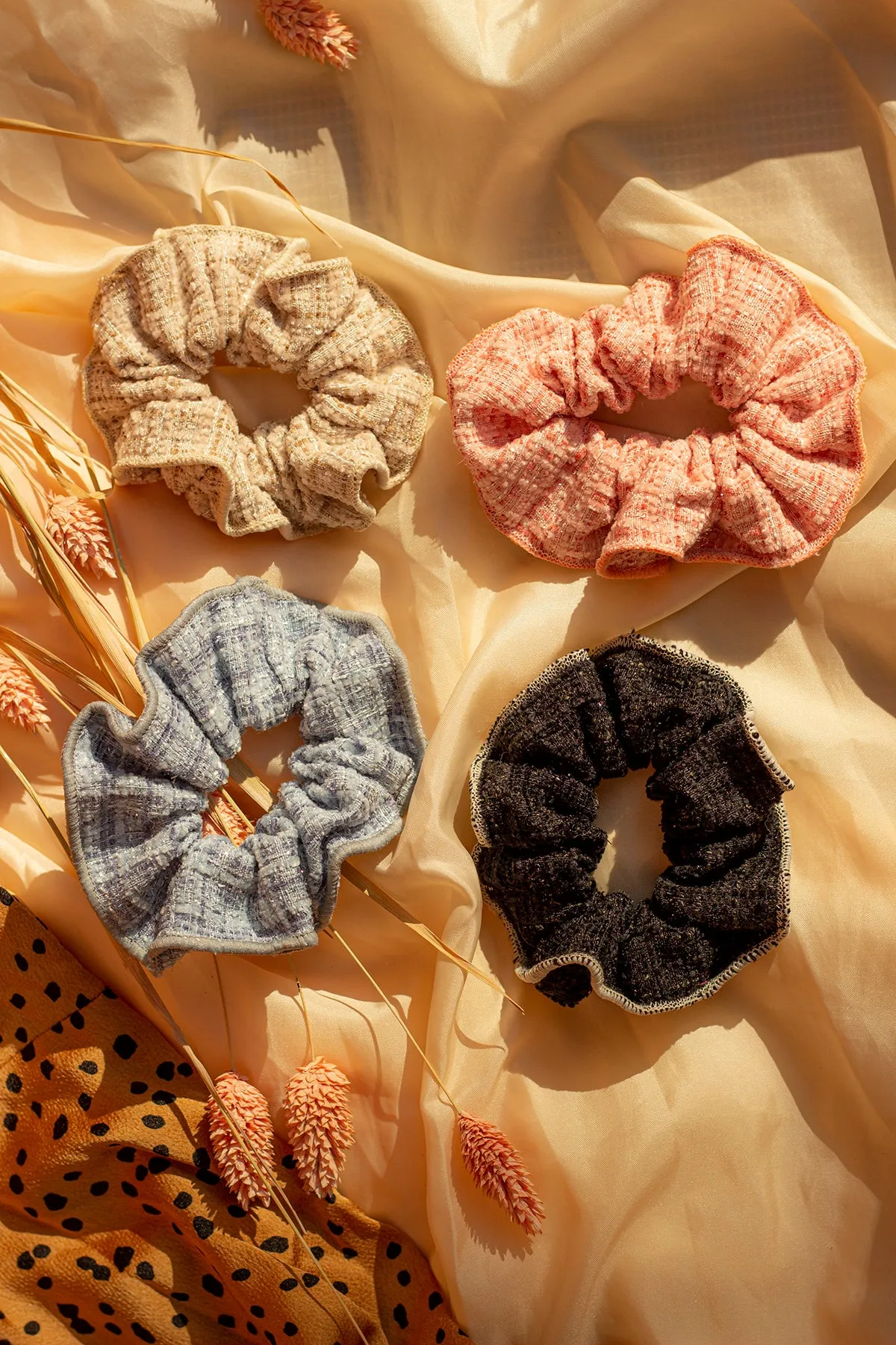 Tweed Scrunchie