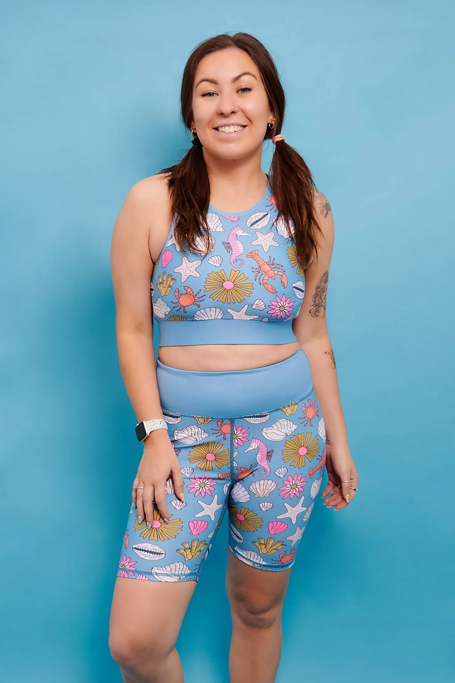 Under the Sea Women's Active Shorts
