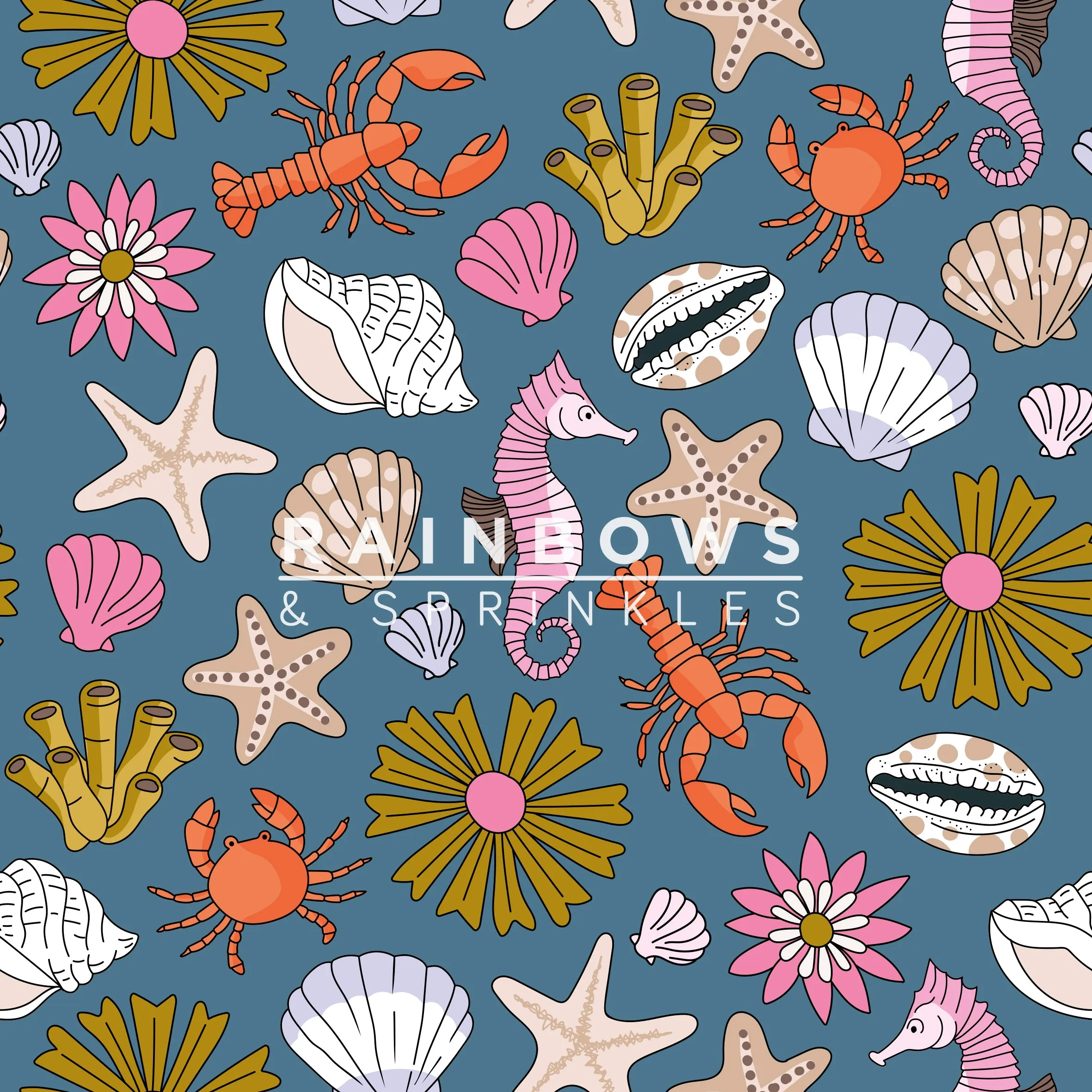 Under the Sea Women's Active Shorts