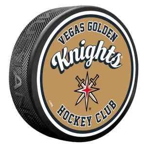 Vegas Golden Knights Puck | Retro Script