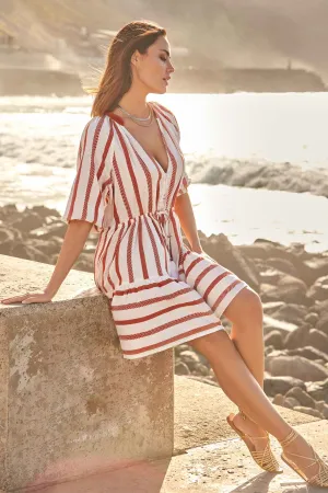 Vestito a righe Filicudi