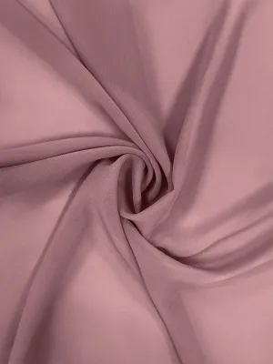 Vintage Mauve Chiffon Fabric By The 1/2 Yard