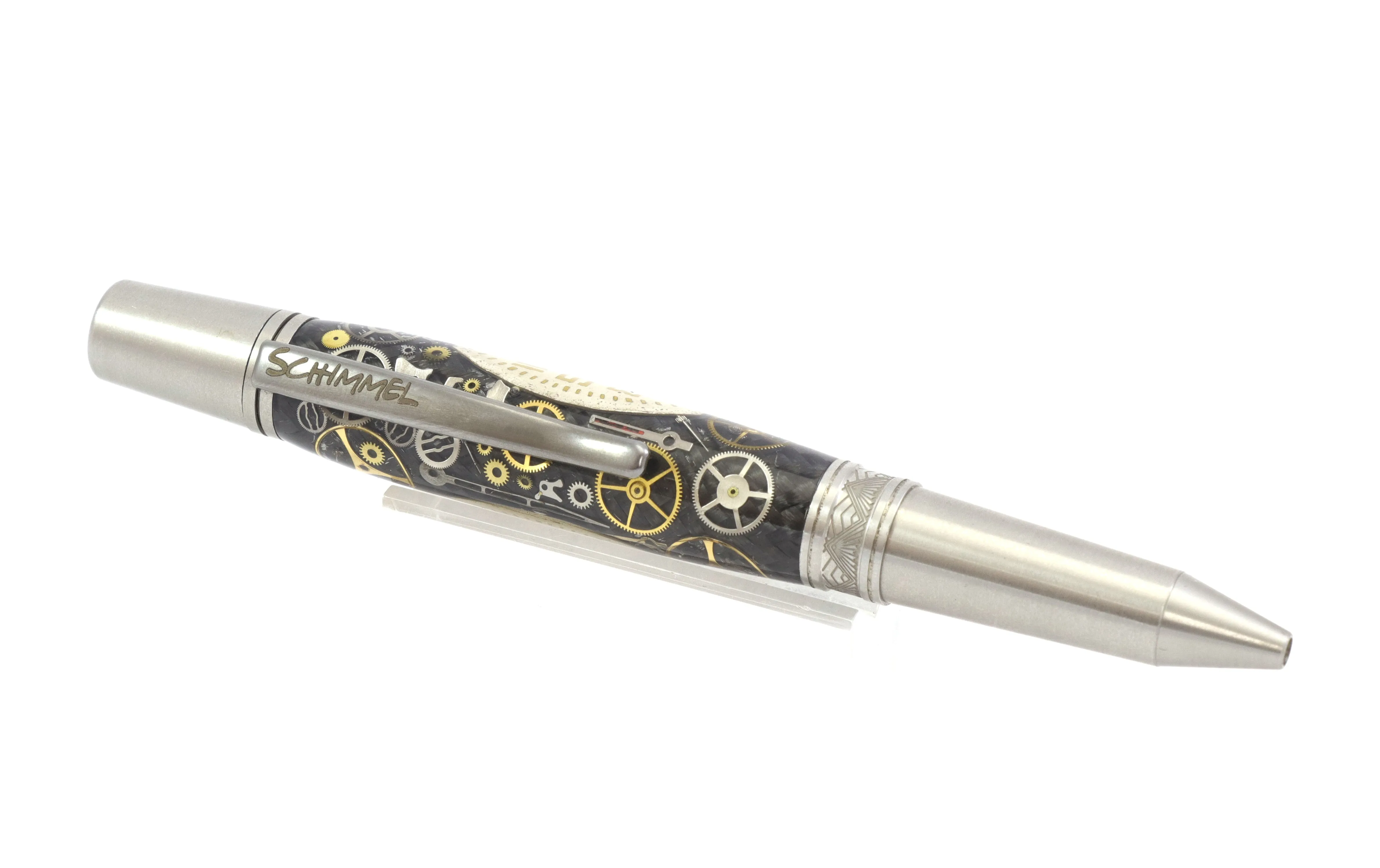 Vintage Waltham Watch Parts Pen - Stainless Steel