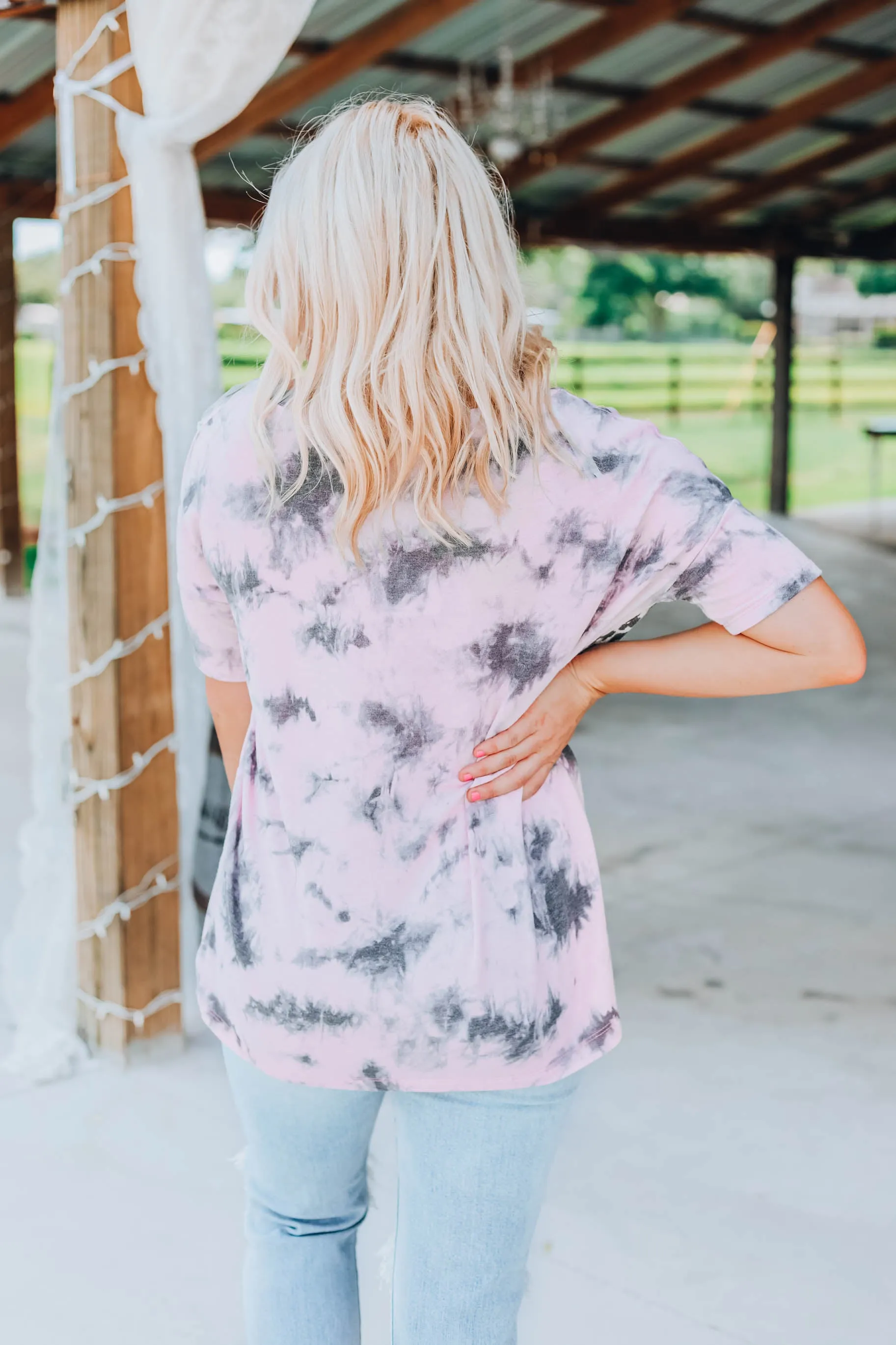 Where To Now Color Block Top